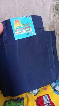 Product Review of ROK SEKOLAH SPAN  BELAH DUA DEPAN SMP MTS SMK SMA Wanita Panjang Hitam Kain Samping from i**l 1