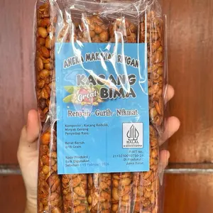 Kedelai kacang isi 10pcs (Snack camilan jadul murah organik| Gurih | Renyah | Makanan | Food | Asin | Rasa pedas)