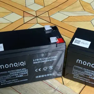 【MonQIQI】12V 8AH Aki Battery hitam / aki battery batre accu sprayer elektrik / SEPEDAH LISTRIK AKI MOBIL MAINAN AKI SPRAYER ELEKTRIK JU baterai control Kontrol Lampu Remote Pemadam Toy Toys Motor