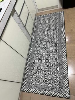 Product Review of [ Fully Getah Karpet 2.0] Myna Mats Karpet Runner Karpet Panjang Lorong  Kitchen Mats Carpet Living Room Floor Mat Crystal Fabric Gulung Soft Nordic Swan from R** A**a 3