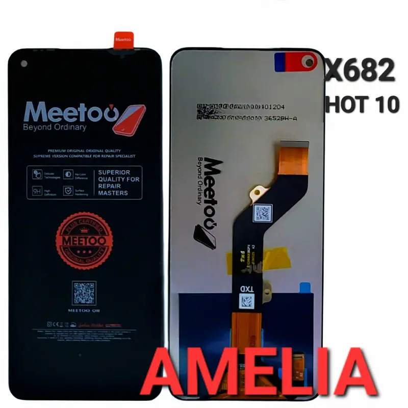 LCD INF HOT 10 X682 FULLSET TOUCHSCREEN PREMIUM GLASS PRODUK 0