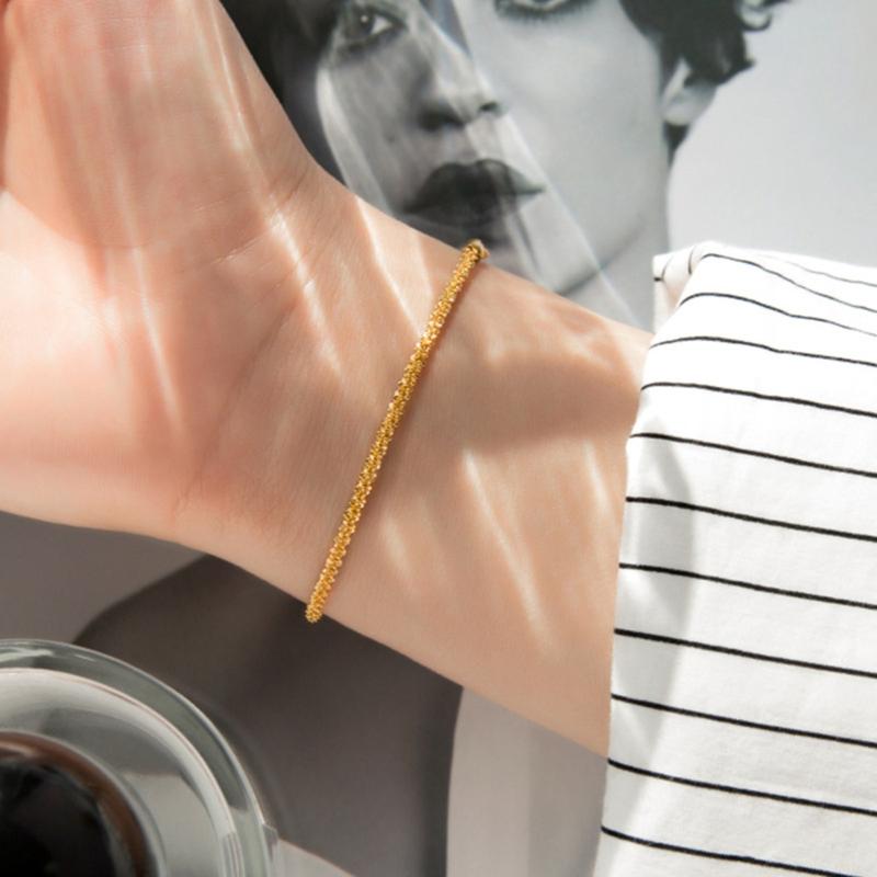 Product Introduction of 【 48 Styles】 Titanium Steel Gold Bracelet ,  Not Fade Bracelet for Women Stainless Bracelet Rose Gold Accessories 39