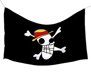 Bendera Kain Anime One Piece Luffy