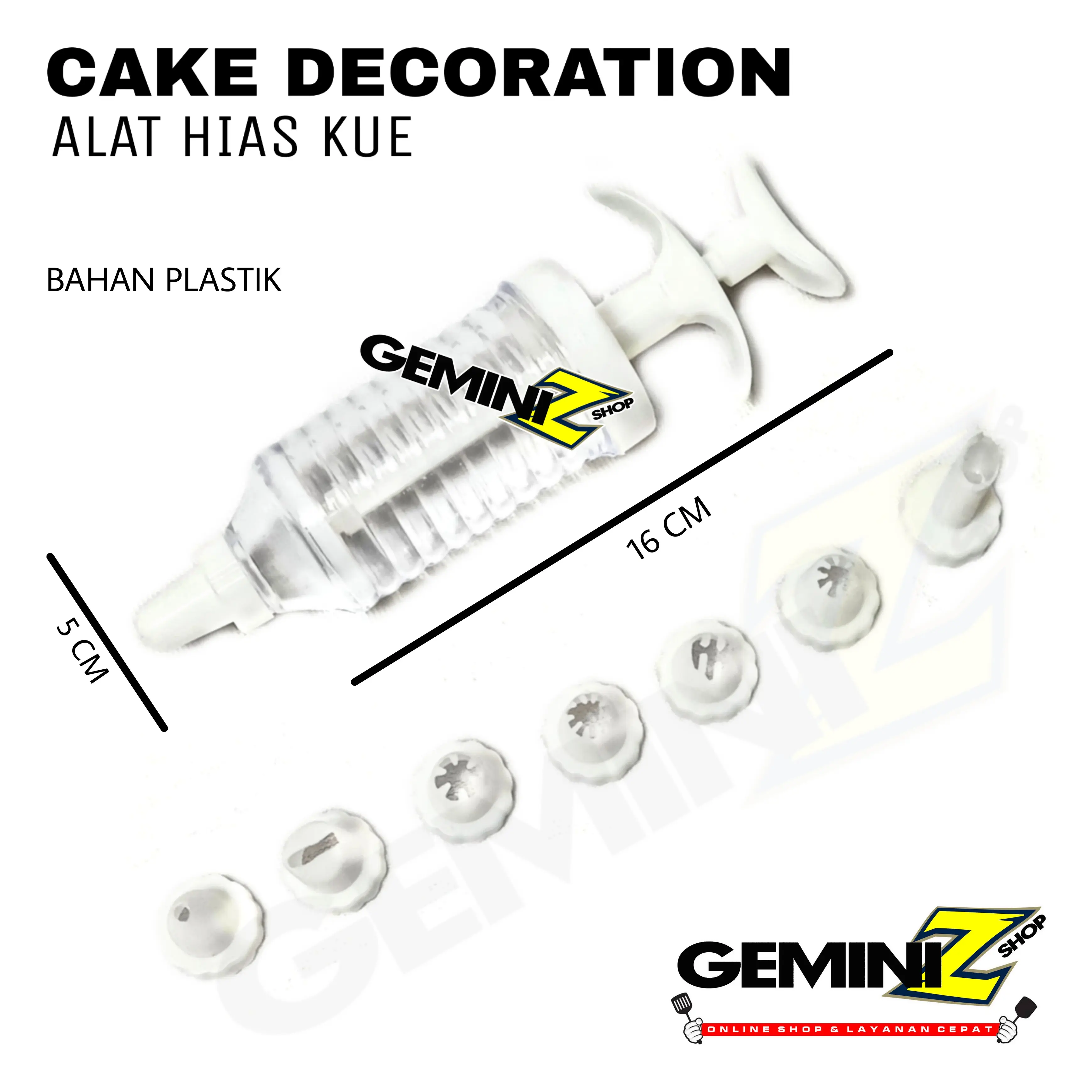 Cake Decoration Set Alat Hias Kue