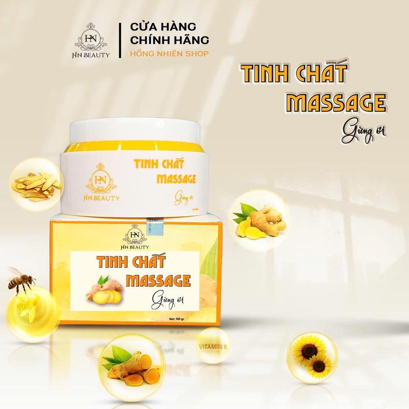    KEM GỪNG CHÍNH HÃNG  Kem Lẻ   Không Cuộn   Tinh Chất Massage Gừng Ơi - Chiết Xuất Gừng Nghệ Cam Thảo Sữa Ong Chúa HN BEAUTY -  Hồng Nhiên shop 