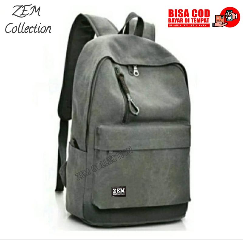 Big Promo..Tas Ransel Distro sekolah kuliah Kerja Tas Pria Wanita Bacpack Tas Ransel Laptop Original Ylaksma - GHQSD daily y 1