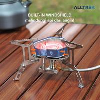 Gambar ALLTREK Kompor Camping AT-K9910 Folding Stove Portable Outdoor dari Alltrek indonesia Kota Administrasi Jakarta Barat 3 Tokopedia