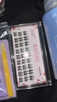 Product Review of [ SPECIAL BUNDLE ] BAISISI A07 Wild Bulu Mata Palsu + Penjepit Sunflower + Micellar Water + Lem Bulu Mata from n**a 2