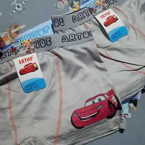 3,6,12Pcs Celana Dalam Anak Laki-laki Boxer Anak Cowok Artop Kids Cd Anak Impor - ELN0353