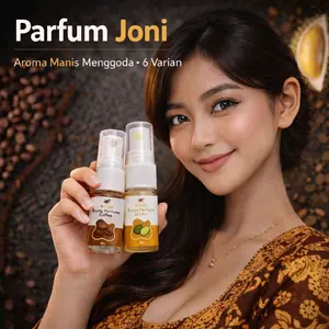 Parfum Bruno tidak Pahit Aman 6 Varian Foodgrade Wangi untuk Pria Wanita 10ml