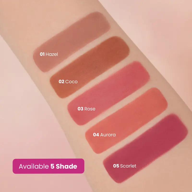 GIETIN Exclusive Matte Lip Cream  Waterproof Longlasting [NEW PACKAGING] GT03 1
