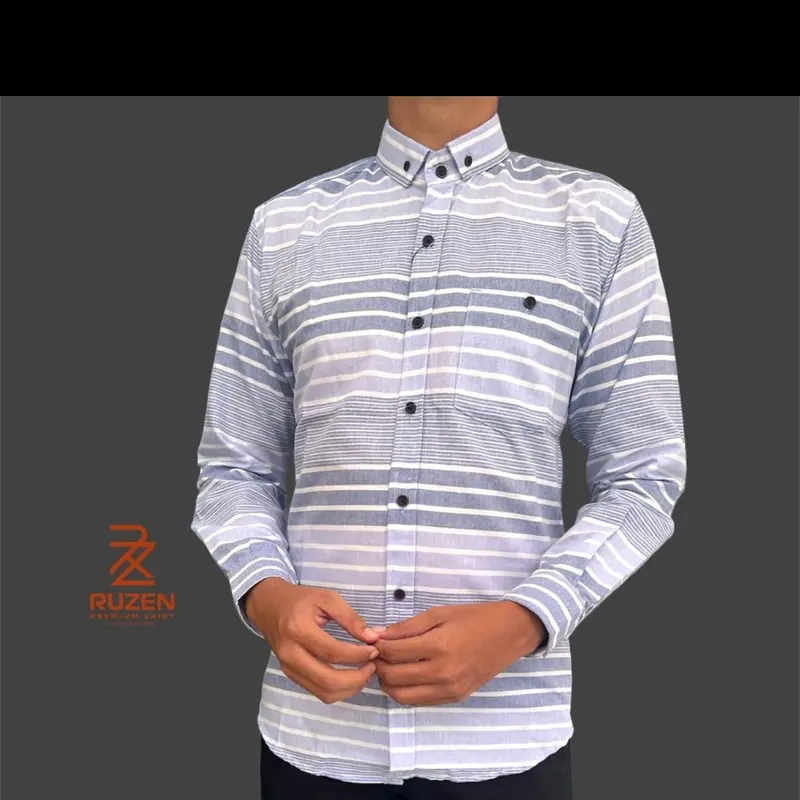 KEMEJA KOKO TANGAN PANJANG KERAH SANGHAI TERBARU, TERLARIS 7