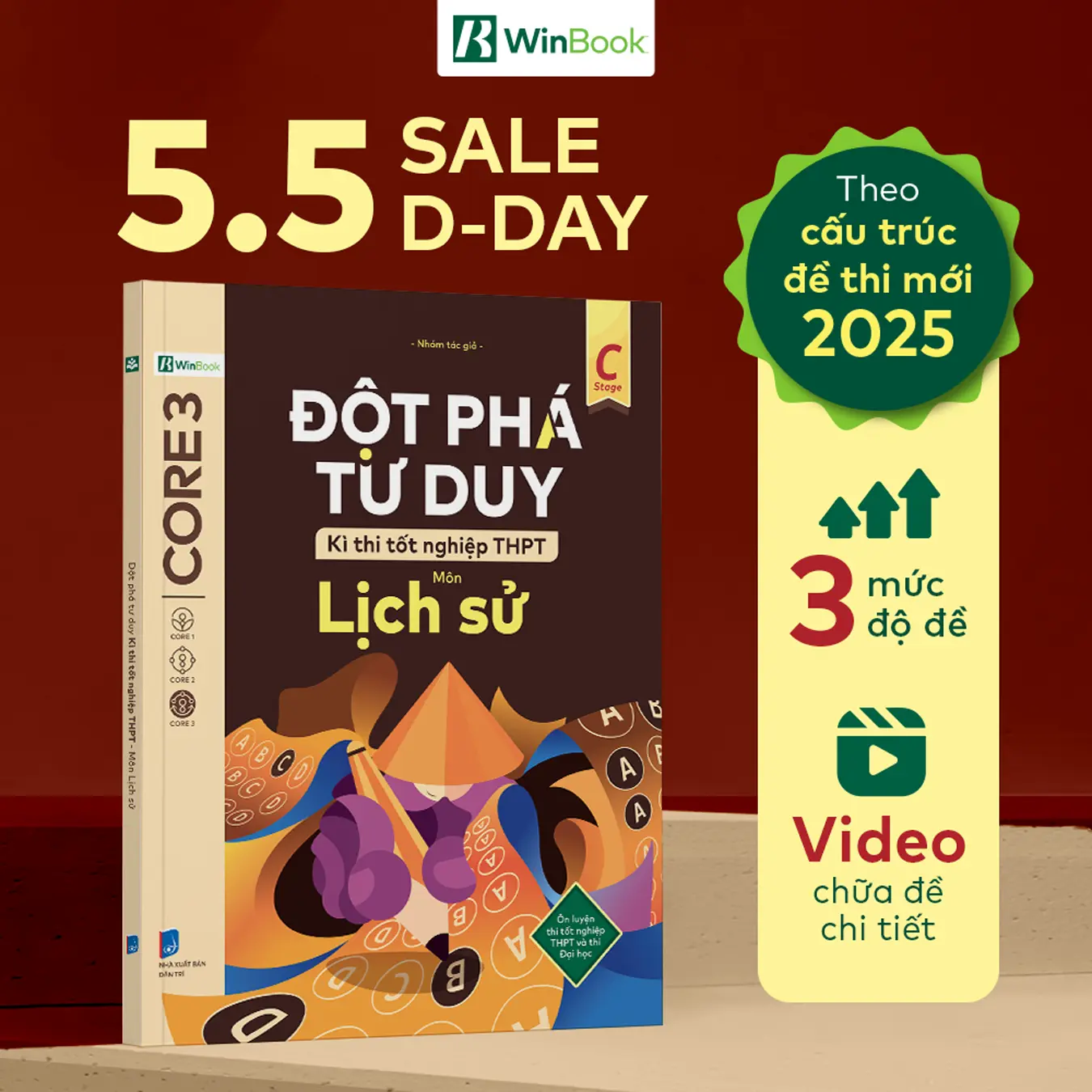 Sách - Đột phá tư duy Kì thi tốt nghiệp THPT môn Lịch sử
