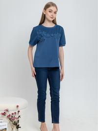 Gambar SISTER'S Blouse - Blus Atasan Wanita Kaos Bordir Y9456 (ZE) - Merah, M (T2) dari Sisters Fashion Group Kota Administrasi Jakarta Utara 3 Tokopedia