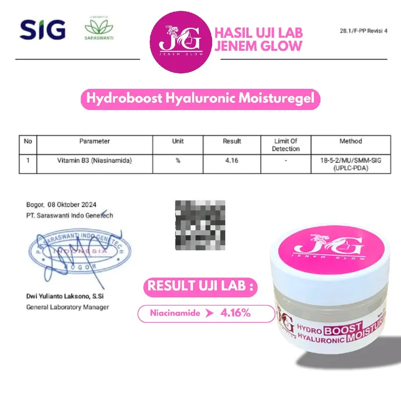 Moist Hydro boost Gel 30gram by Jenemglow 1