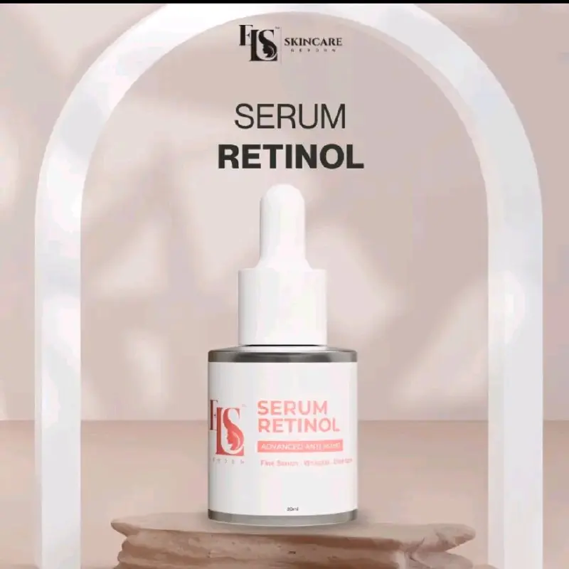 LS SKINCARE SERUM RETINOL UNTUK FLEK HITAM/PENUAAN Kerutan Mencerahkan 0