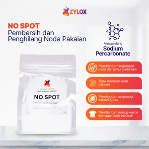 Zylox No Spot Pembersih Noda Pakaian dan Kain 250Gr 500Gr
