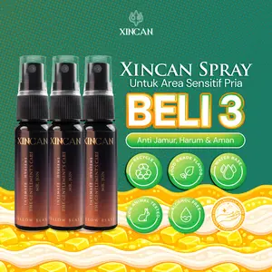 Xincan Spray Beli 3 Perawatan Perlindungan Anti Bacterial  - Efektif Perawatan Tubuh Pria Cooling
