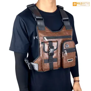 Tas Dada Polo Amstar Chest Bag Waterproof  Tactical Rig Bag Tas Sporty Kulit Kantong 2 Pria