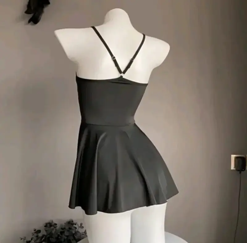 RAF- Piyama Seksi untuk Wanita, Piyama Tali Ikat Renda Panas, Pakaian Rumah, Lingerie dres Wanita Baju tidur piyama sexy Baju Tidur Wanita Sexy Camisole  Lingerie Sexy Premium Baju Tidur Dewasa Daster Satin Brokat Korea Terkini 7
