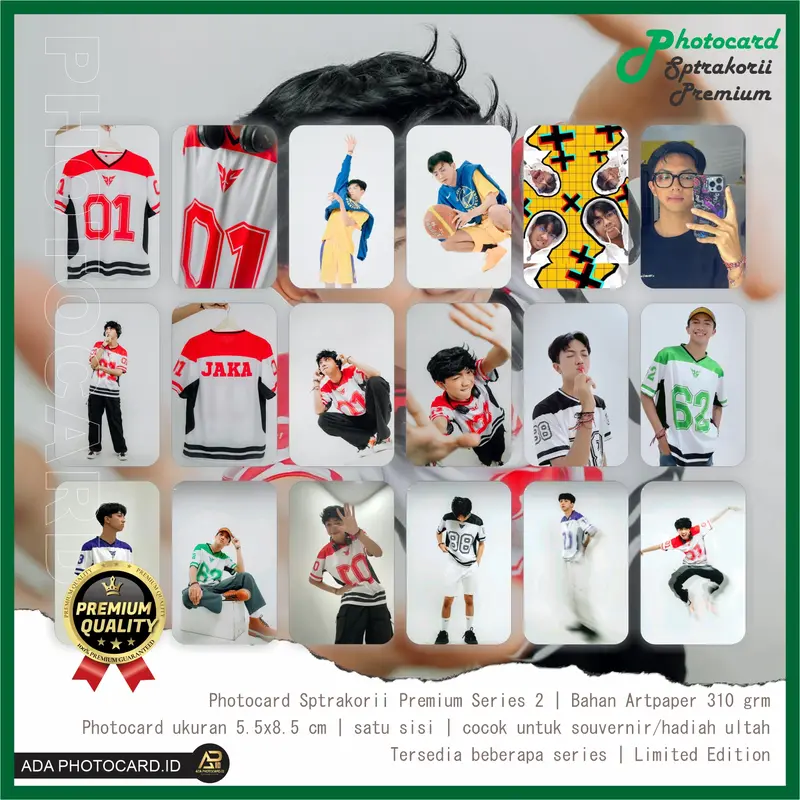 Photocard Sptrakorii Premium Series 1 dan 2 isi 40 Pcs Fanmade | Bonus Ganci, Rare Card, 2 PC random, Stiker dan Iner Sleeve | Bisa COD, Langsung kirim 1