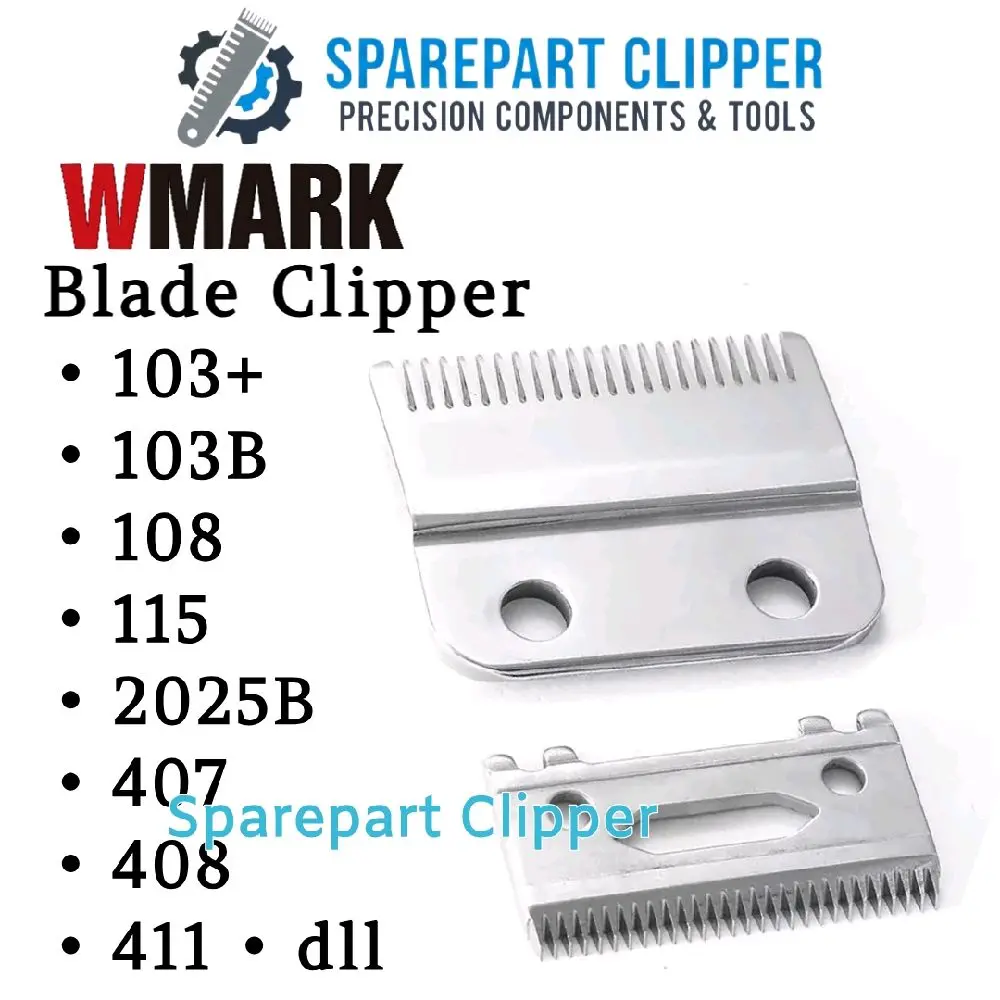 Mata Pisau Mesin Cukur Wmark 103 108 115 Blade Clipper Wmark #Bladesilver