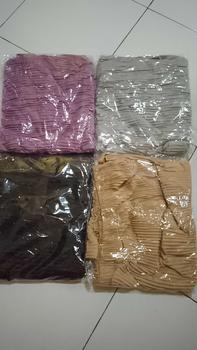Product Review of BIG SALE.!! KULOT PLISKET LIDI HIGHWAIST  50 RIBU DAPAT 4 PCS Celana Bawahan panjang Wanita Rib from n**2 0