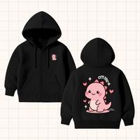Gambar BEXLEY Hoodie Zipper Baby Cute Dino Anak | Jaket Hoodie Kids Laki-Laki & Perempuan 4-15 Tahun - HITAM, M (4-6 Tahun) dari BEXLEY Kota Administrasi Jakarta Barat 5 Tokopedia
