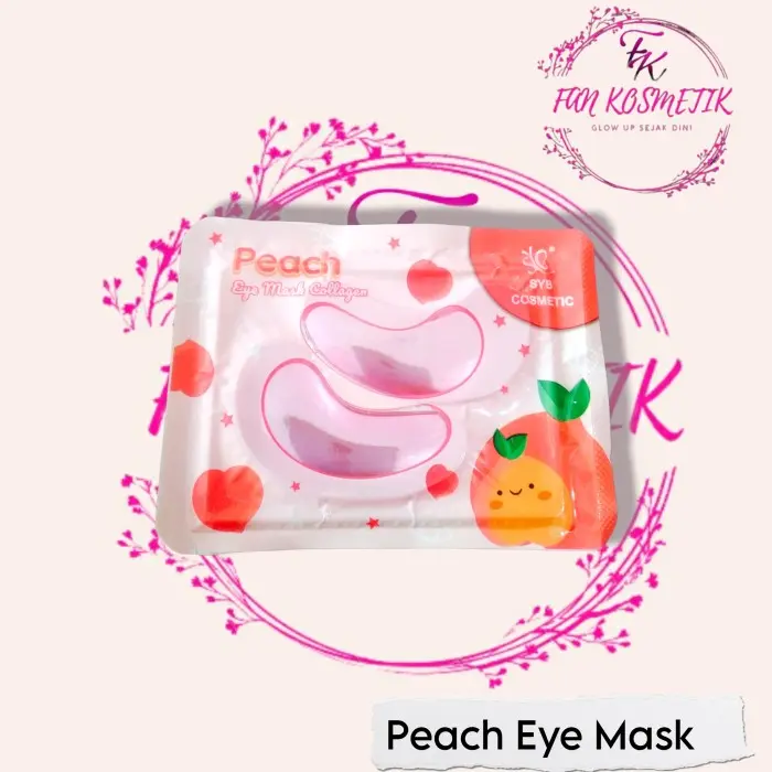 'SYB COLLAGEN CRYSTAL PEACH EYE MASK 6 GR 1