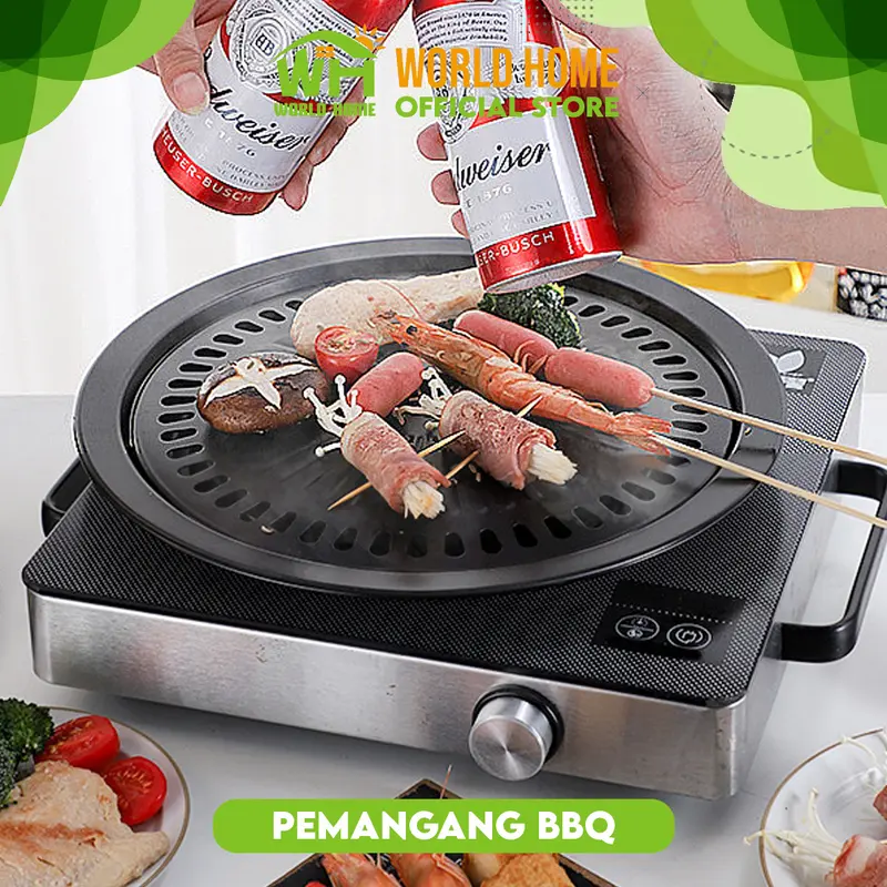 COD WORLDOME Alat Pemanggang Portable Serbaguna 32 cm 2