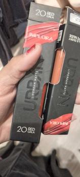 Product Review of IMPLORA Urban Lip Cream Matte - Pewarna Bibir Tahan Lama - Brown sugar from R**s ** 1