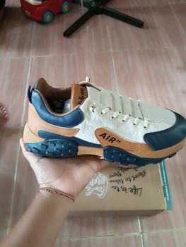 Product Review of Whoppy Osric SL48 Sepatu Cowok Keren Outfit Ramadan Sneakers Pria Casual Fashion Shoes Cream Karet from D**💕 1