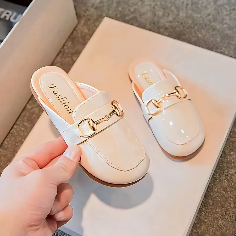 Sandal Selop Anak Perempuan Lucu Model Terbaru Trendy Harga Terjangkau Sepatu Fashion Hitam Bellvania 2