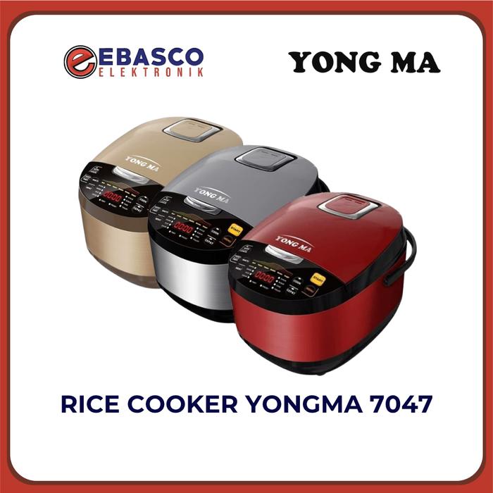 Gambar YONG MA Rice Cooker Digital SMC 7047 Kapasitas 2 Liter 10 Mode Masak Anti Lengket Bergaransi Resmi dari Ebasco Elektronik Kab. Bandung Barat Tokopedia