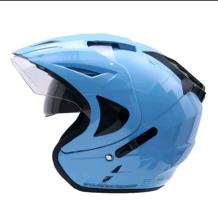 Helm INK T1-JP8 Doble Visor Clear Bisa COD Motorcycle  Sepeda 5