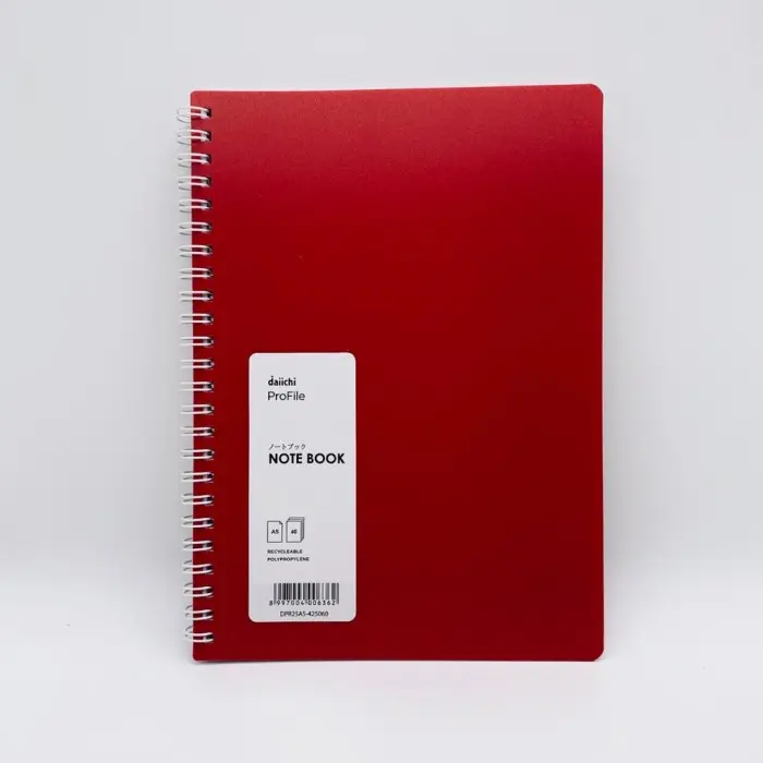 Note Book Buku Catatan Warna Merah Banyak Pilihan Ukuran Harga 30K