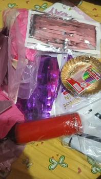 Product Review of PAKET DEKOR ULANG TAHUN TEMA HELLO KITTY SET DEKOR BIRTHDAY HELLO KITTY Balon Pink Anak from M**💞 0