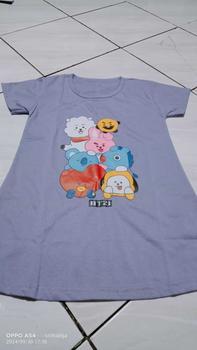Product Review of Liu's_Kids99 / daster anak cewek TINITAN untuk Umur 3-12th Katun Lembut Lengan Pendek Fashion daster anak dress bayi from s**i k**h 0
