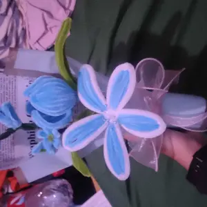 Tile Salju 50 cm - Kain Tile Salju - Jala Salju 50 cm - Hiasan Buket