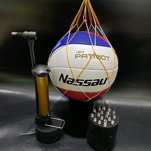 Bola voly Nassau New Patriot dewasa pres jahit volley ball olahraga outdoor indoor Voli