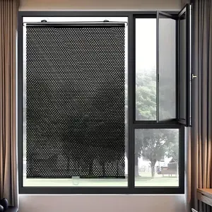 Exclusive Sale Roller Blind Tirai Gulung Curtain Blackout Pelindung Jendela Indoor Minimalis Tempel Kaca Blok Cahaya Matahari Suction Cup Pasti Ori
