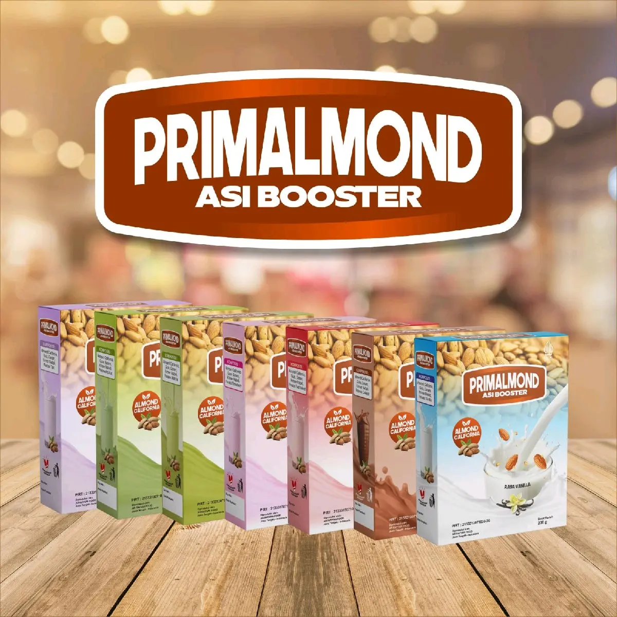 Primalmond Susu Almond 200 Gram Untuk Busui Dan Bumil