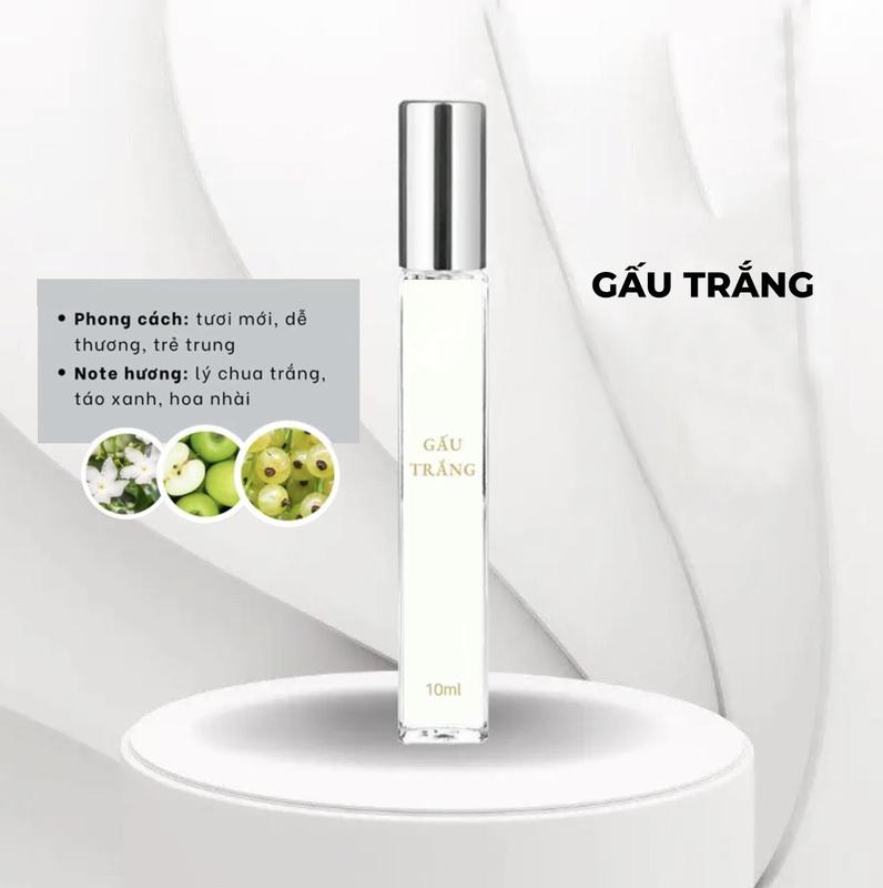  Nước Hoa Nữ Mot-chi-nô Gấu  Trắng Hồng Đen  EDP - Hương Thơm Tươi mát Dễ Thương Cá Tính Perfume 