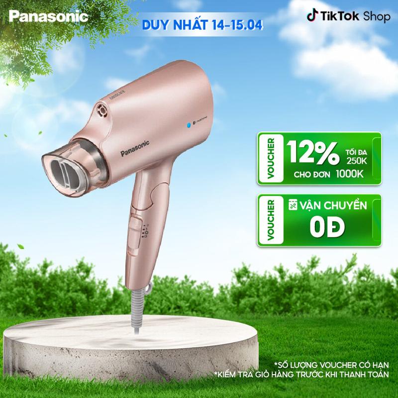Máy sấy tóc Nanoe dưỡng ẩm, chăm sóc tóc và da đầu Panasonic EH-NA27PN645 – Thiết kế thời trang - Tay cầm gập gọn, dễ dàng mang theo - Công Suất 1200W - Hàng Chính Hãng - Bảo hành 12 tháng