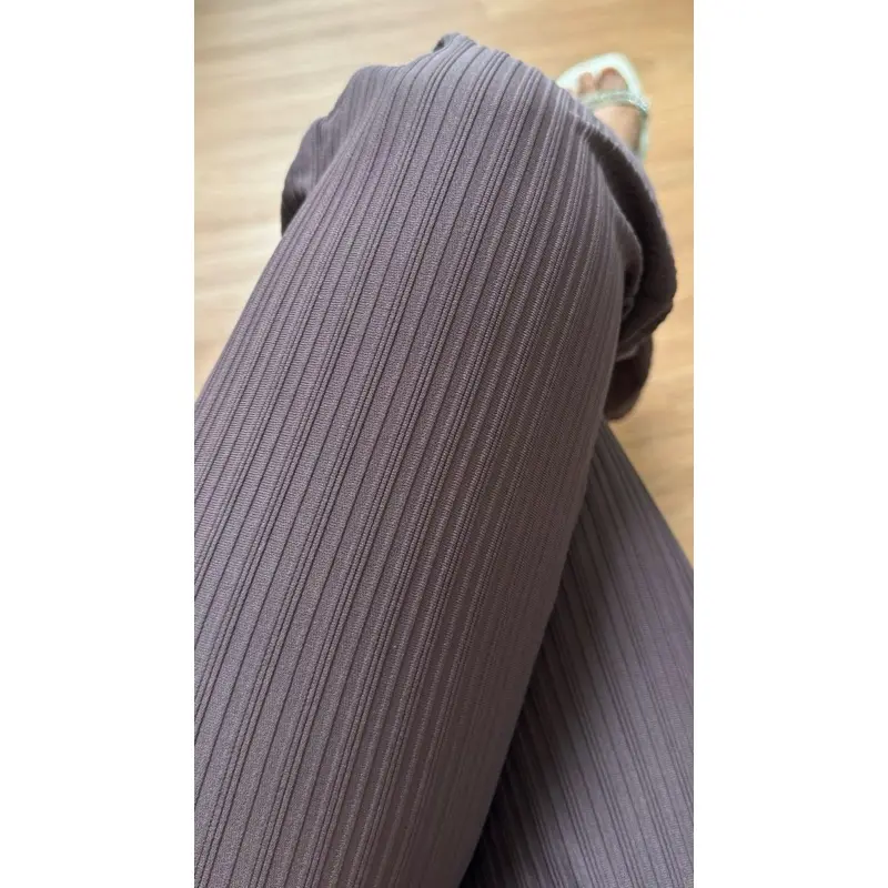 CELANA CUTBRAY KNIT WANITA  Kulot Higwaist Knit Cutbray Wanita Premium 5