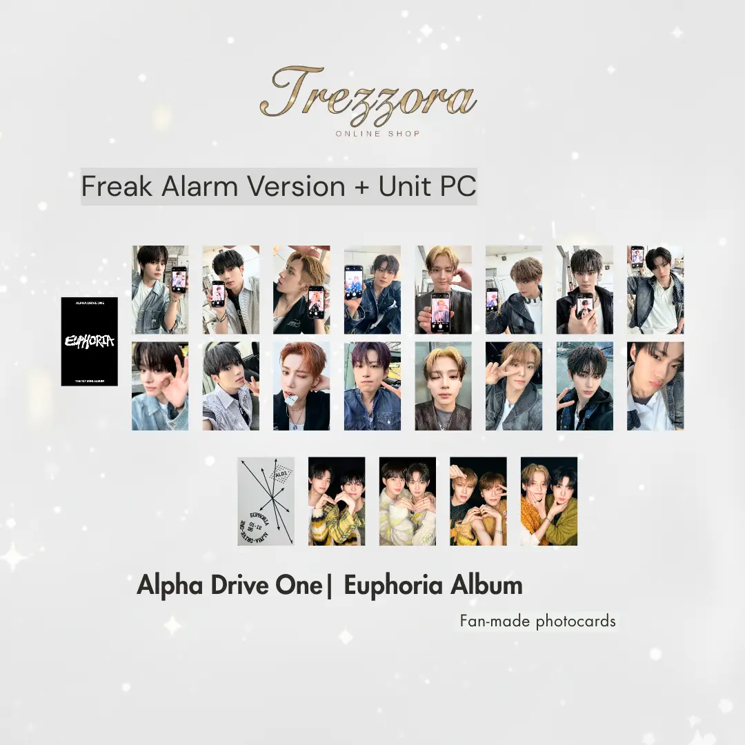 ALD1 Euphoria - ALBUM Inclusion Fan-made Photocards (Alpha Drive