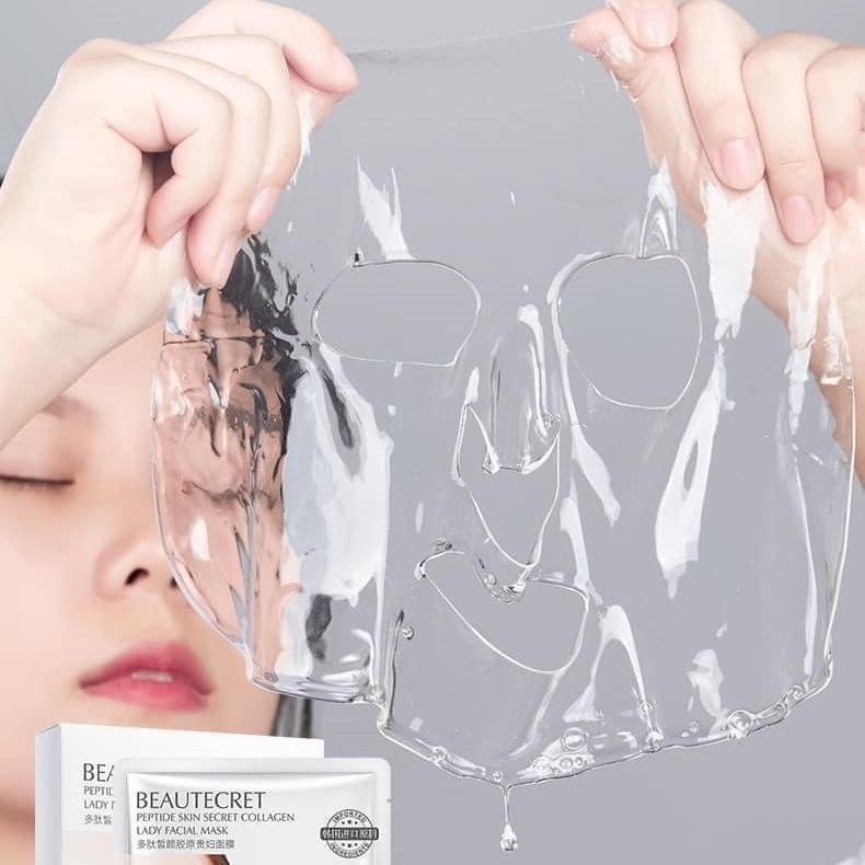 Combo 20 30 Miếng Mặt Nạ Thủy Tinh Thạch Collagen Dưỡng Ẩm Sáng Da Skincare Làm Đẹp Da Nữ Kem Face