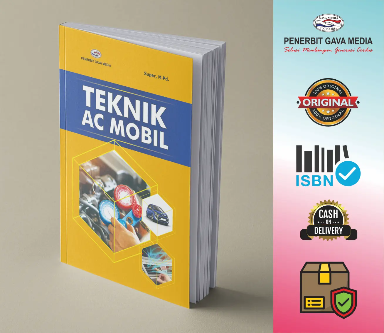 Pedoman Praktis Buku Teknik AC Mobil Penerbit Gavamedia Yogyakarta