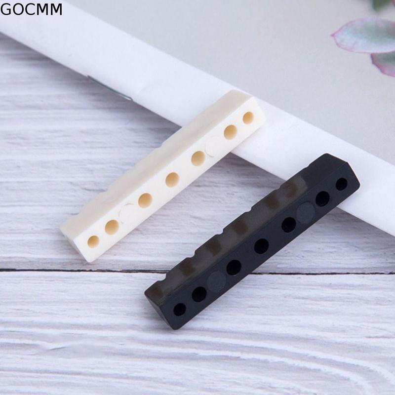 GOCMM 1 Bộ Điện Guitar Bone NUT Âm nhạc Guitar Saddle Cụ có dây Guitar Các Bộ…