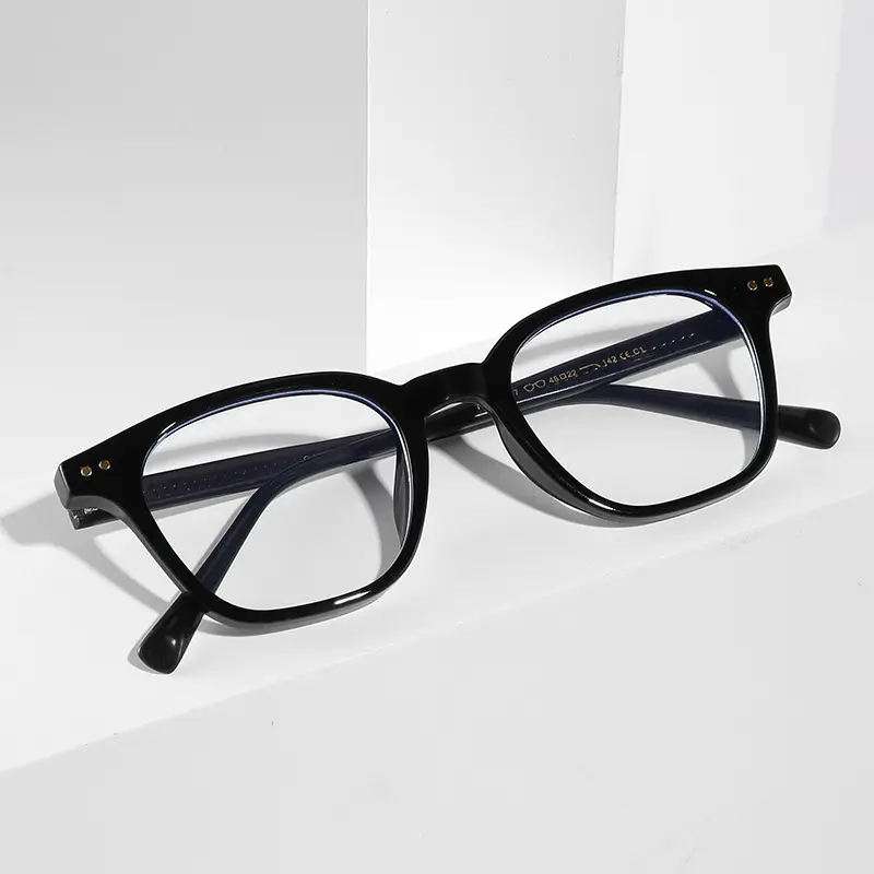 [ BELI 1 GRATIS 1 ] Kacamata Frame Unisex QG614 Lensa Blueray Photocromic Blucromic